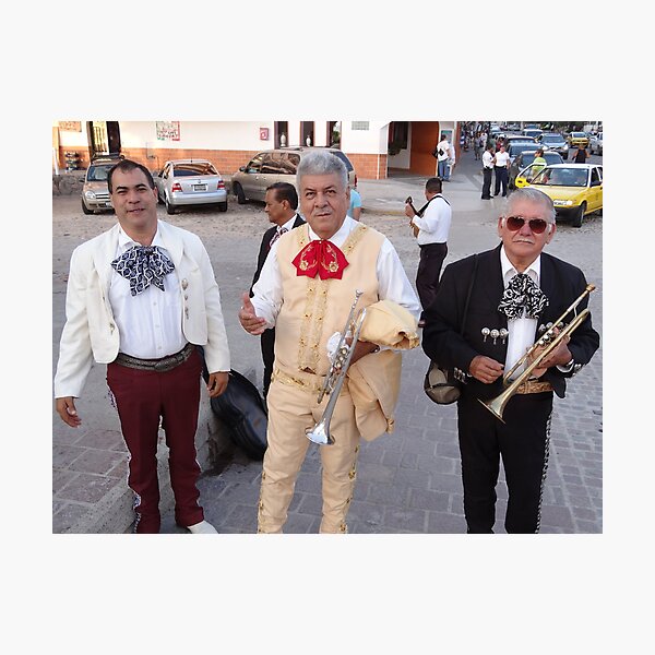 Item preview, Mariachis - the older generation - la generacion mas vieja designed and sold by Bernhard Matejka.