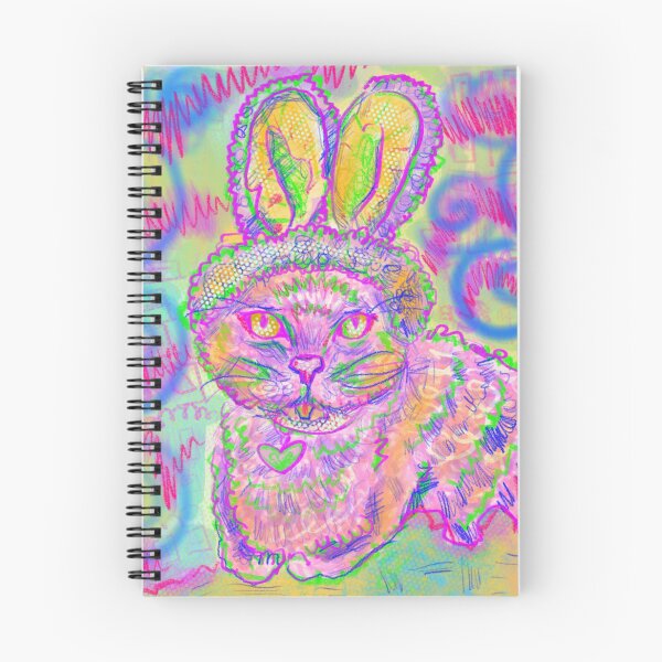 Item preview, bunny kitty designed and sold by Alanna Perrell.