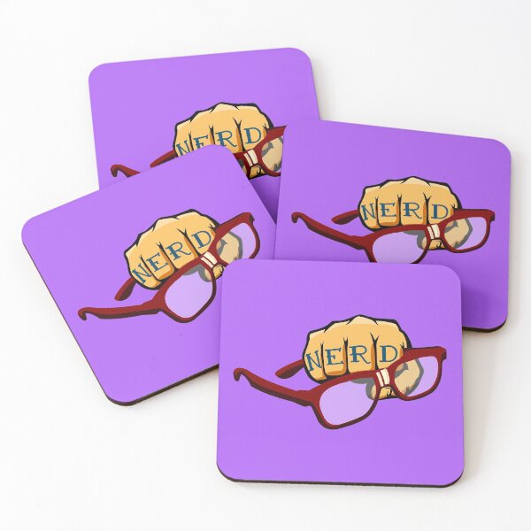Item preview, NERD Tattoo Knuckles with taped glasses designed and sold by GorillaFarm.