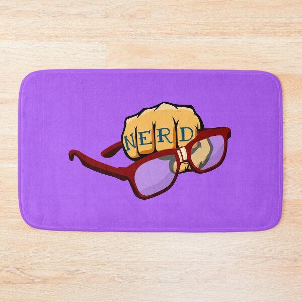 Item preview, NERD Tattoo Knuckles with taped glasses designed and sold by GorillaFarm.