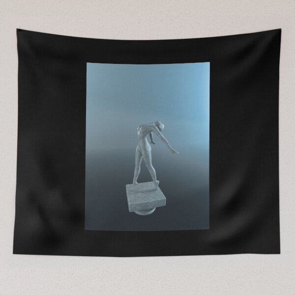 Item preview, Concrete Woman Statue Space Scifi designed and sold by misenique.