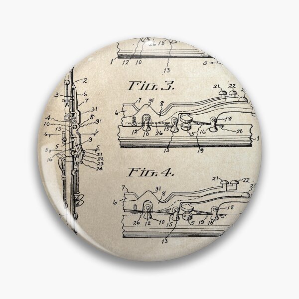 Item preview, CLARINET Patent Year 1930 designed and sold by drawspots.