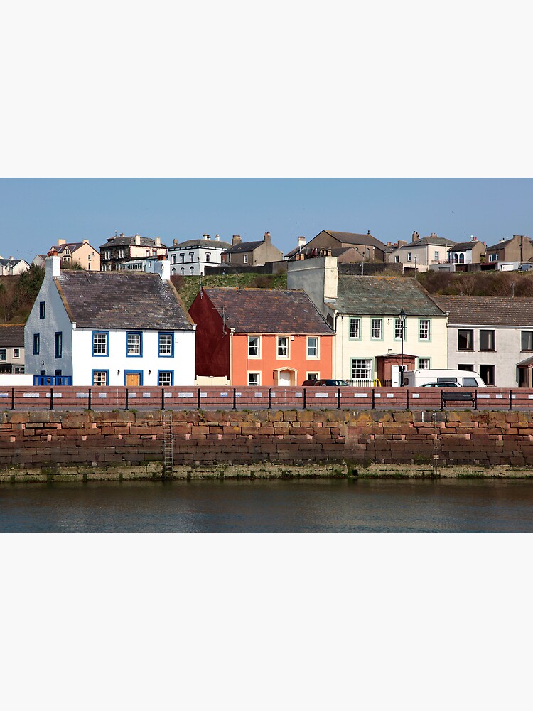 "Maryport Harbour Houses" Art Print for Sale by JanFialkowski Redbubble
