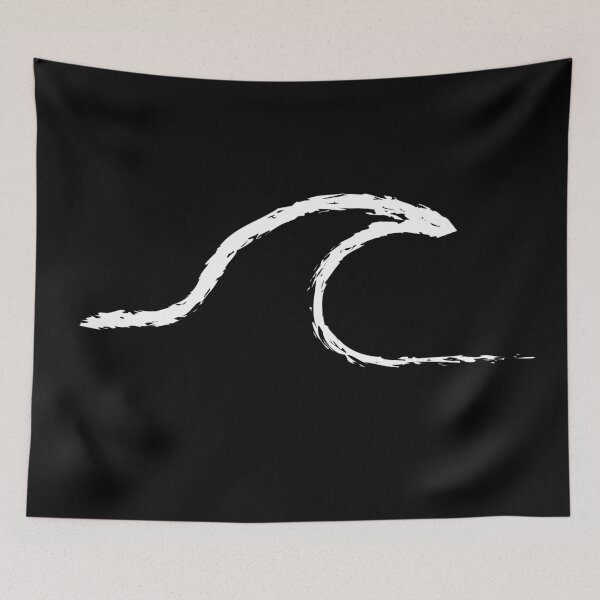Item preview, minimal wave design White designed and sold by Jake Purcell.