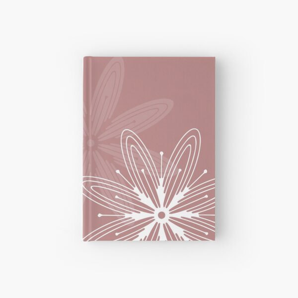 Mandala Swirl Collection Floral Seamless Surface Pattern Hardcover Journal