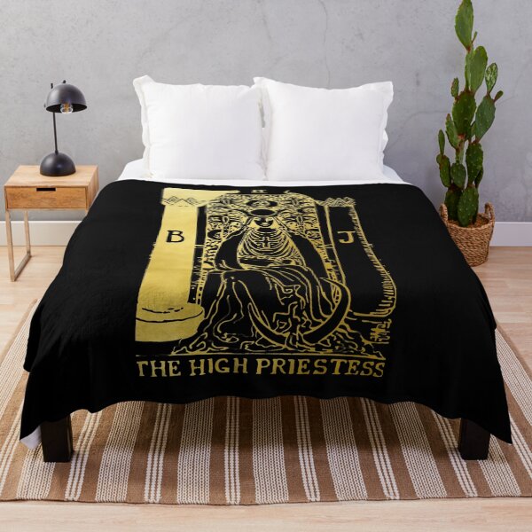 Item preview, Tarot Card The High Priestess Gold Deck designed and sold by Michallandsberg.