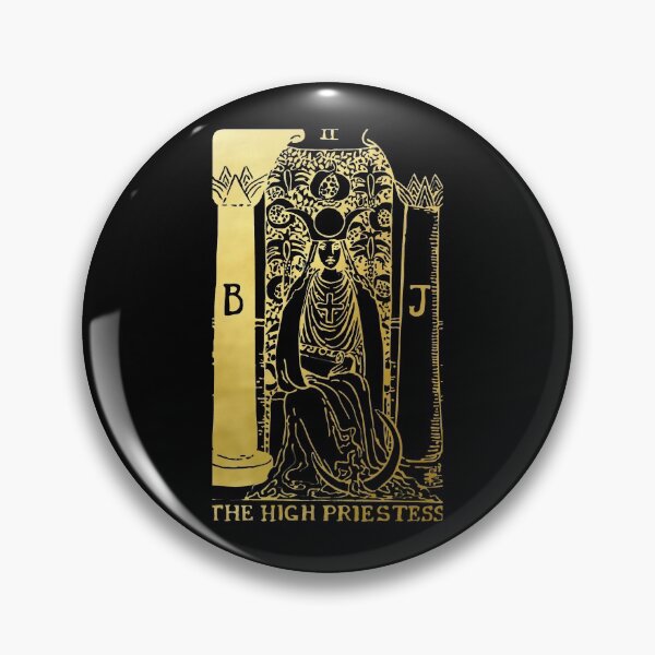 Item preview, Tarot Card The High Priestess Gold Deck  designed and sold by Michallandsberg.
