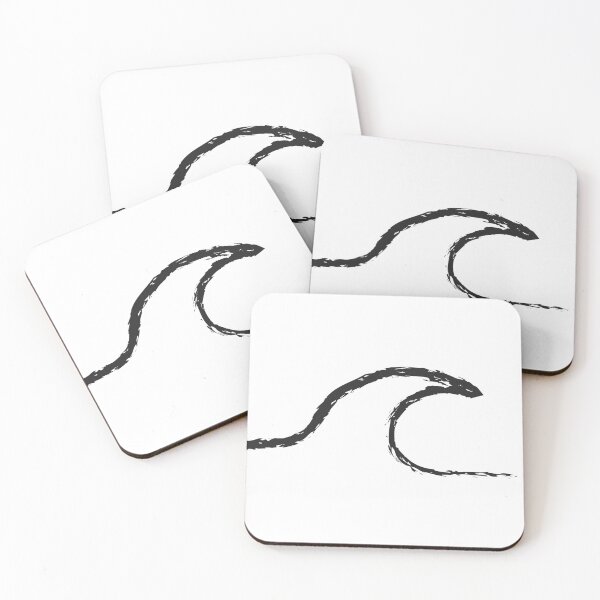 Item preview, Copy of minimal wave design black designed and sold by Jake Purcell.