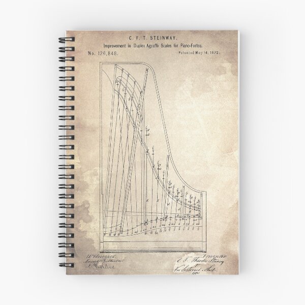 Item preview, 1 Improvement in Duplex Agraffe Scales for Piano-Fortes Patent Year 1872 designed and sold by drawspots.