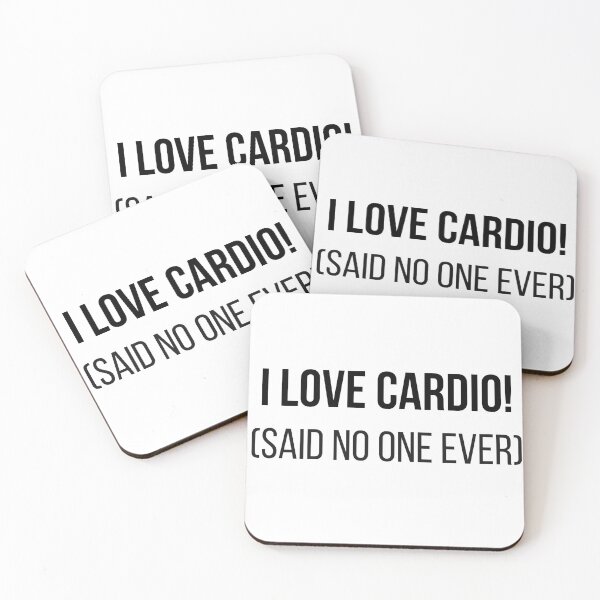 Item preview, I Love Cardio! (said no one ever) designed and sold by jackknite.
