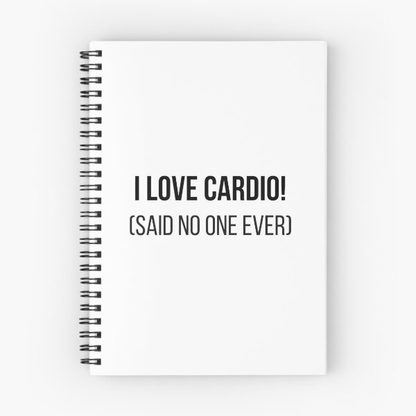 Item preview, I Love Cardio! (said no one ever) designed and sold by jackknite.