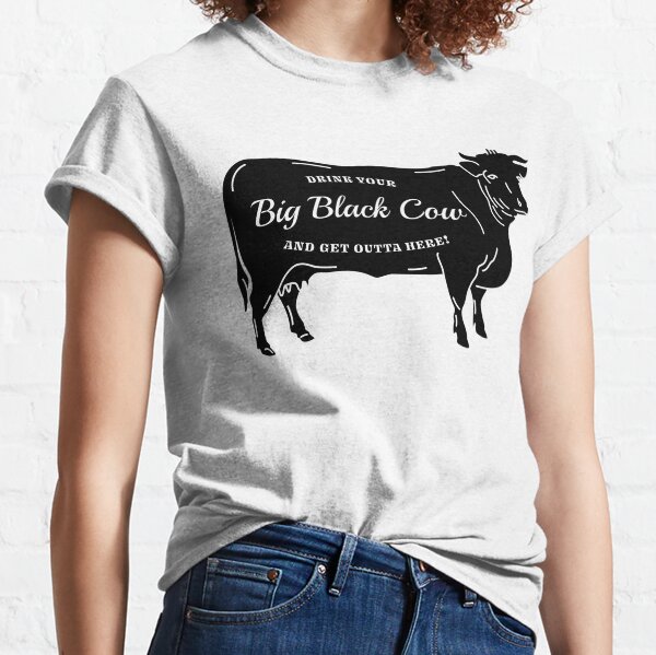 Big Black Cow Classic T-Shirt