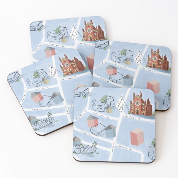 Item preview, Istanbul Map 01 | Painting style designed and sold by Lena Morf.