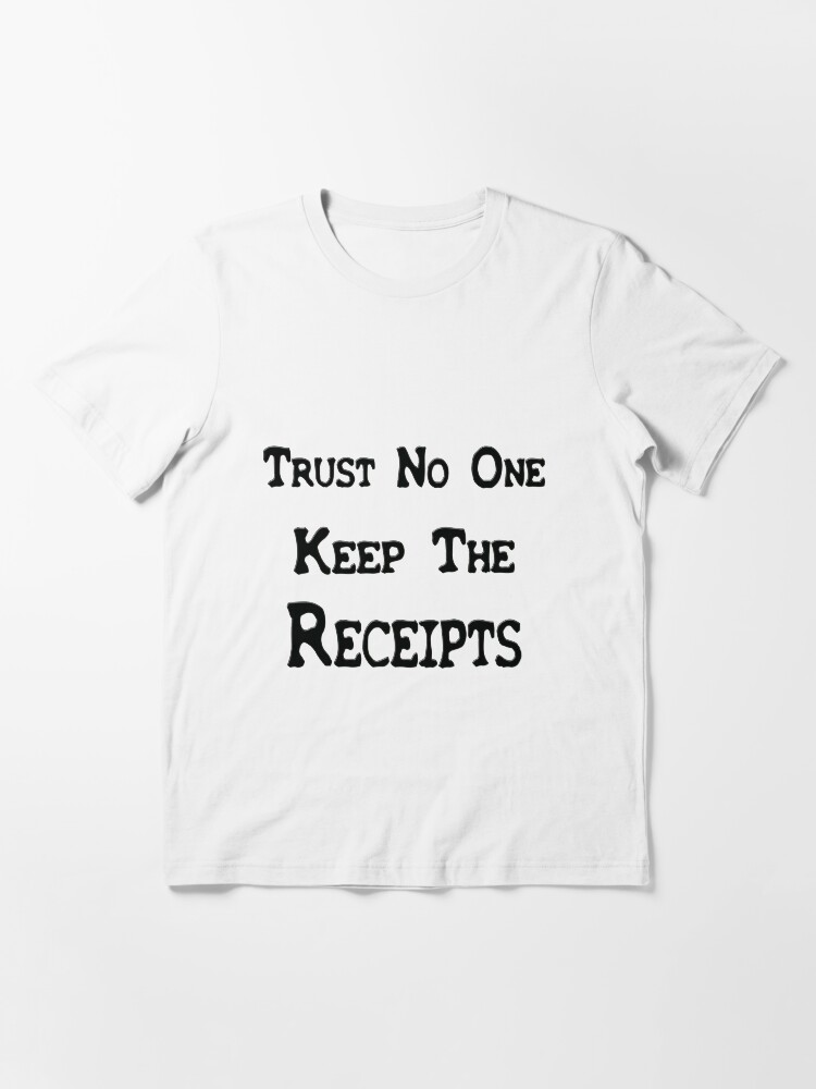 Alternate view of Trust No One Essential T-Shirt