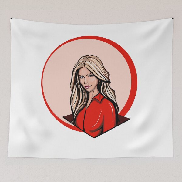 Item preview, Cartoon character portrait of beautiful girl  designed and sold by oanaunciuleanu.