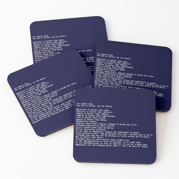 Item preview, The Zen of Python designed and sold by K-draw.