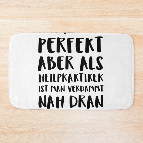 Item preview, Niemand Ist Perfekt Aber Als Heilpraktiker Ist Ma designed and sold by The5thDesign.
