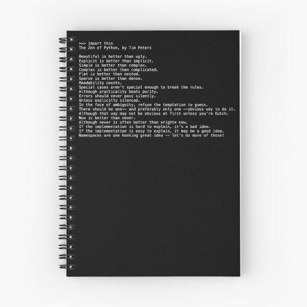 Item preview, The Zen of Python designed and sold by K-draw.