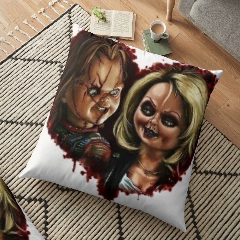 chucky & Tiffany Floor Pillow
