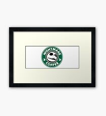Nightmare Before Coffee - Jack Framed Print