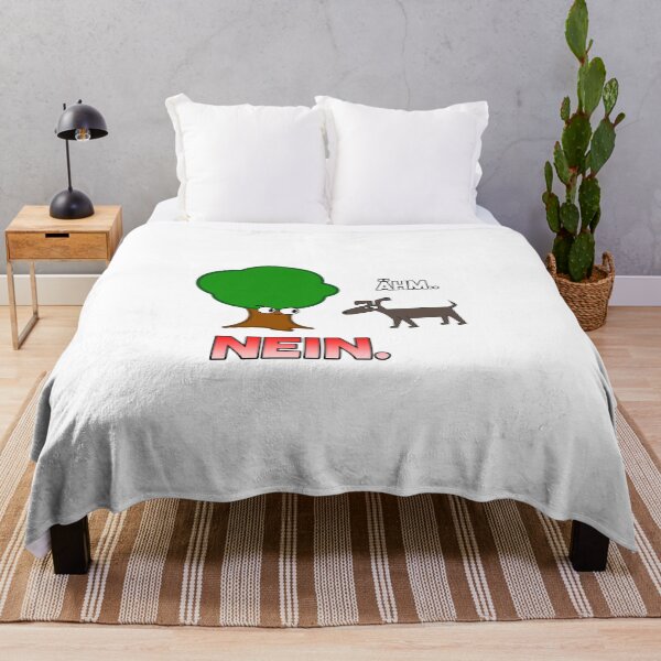 Artikelvorschau, Baum und Hund Lustige Begegnung Wald Geschenk entworfen und verkauft von JonasDesign.