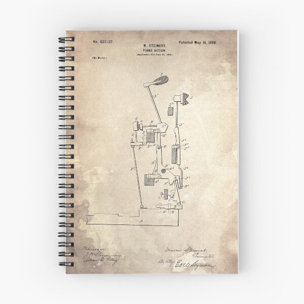 Item preview, 3 PIANO ACTION Patent Year 1898 designed and sold by drawspots.