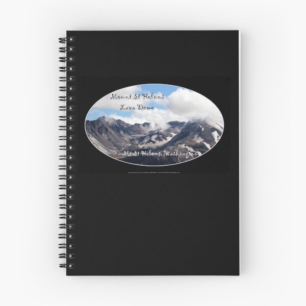 Aperçu de l'œuvre Mount St Helens lave dôme 2 ovale créée et vendue par Dawna Morton.