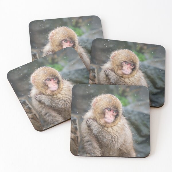 Item preview, Japanese Snow Monkey II designed and sold by PhotoArt by Joan Carroll.