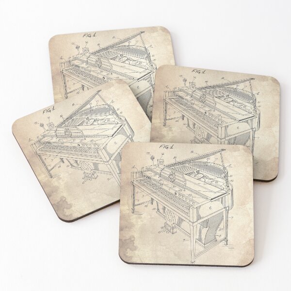 Item preview, 4 PIANO CONSTRUCTION FOR Sound Patent Year 1945 01 designed and sold by drawspots.