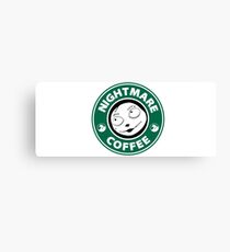 Nightmare Before Coffee - Sally Canvas Print