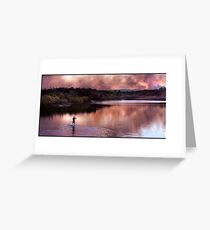 Mt Warning 6 Bush Fire Greeting Card