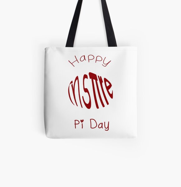 Inspire Happy Pi Day All Over Print Tote Bag