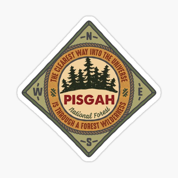 Item preview, Pisgah National Forest shirt, sticker, gifts (JJJ) designed and sold by ginkgotees.