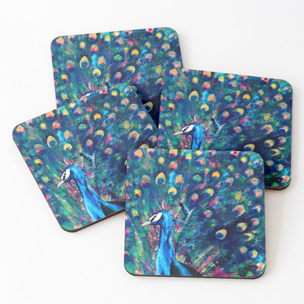Item preview, Psychedelic Peacock designed and sold by Kari Sutyla.