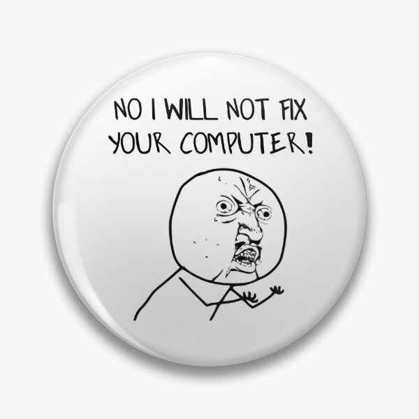 Item preview, No I Will Not Fix Your Computer designed and sold by TyrannicalTees.