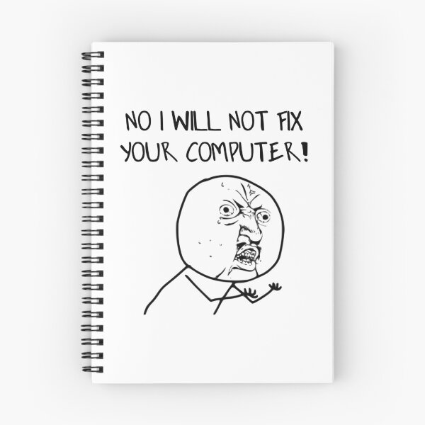 Item preview, No I Will Not Fix Your Computer designed and sold by TyrannicalTees.