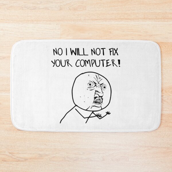 Item preview, No I Will Not Fix Your Computer designed and sold by TyrannicalTees.
