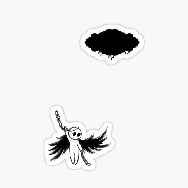 Halloween's angel Sticker