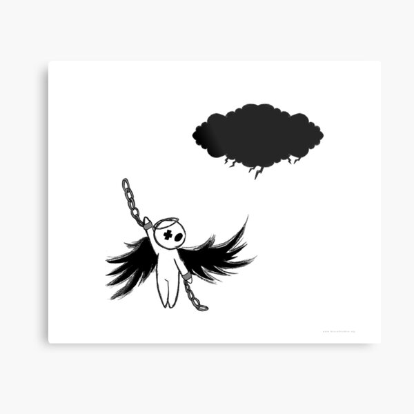 Halloween's angel Metal Print
