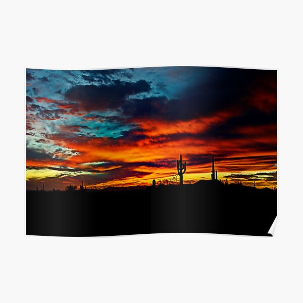 Fire Sky Poster
