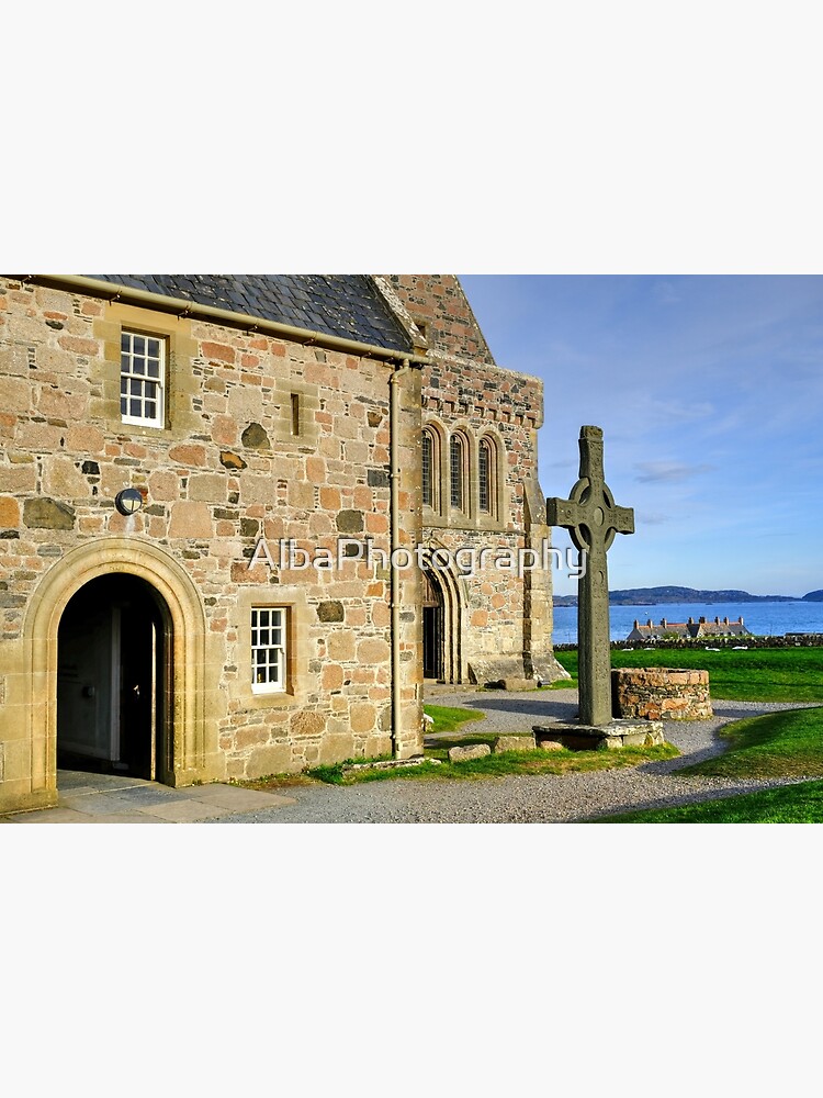 "Iona Abbey, Isle of Iona, Scotland." Poster for Sale by