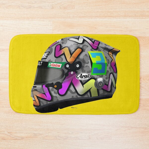 Item preview, Daniel Ricciardo - 2020 Helmet Left side designed and sold by JageOwen.