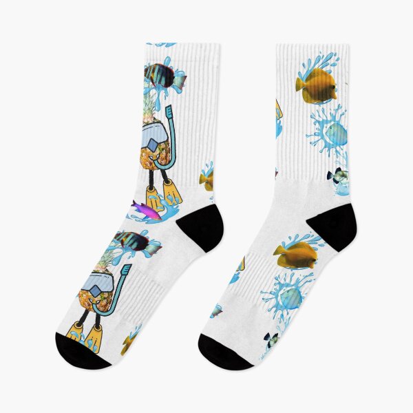 Item preview, Snorkling Pineapple designed and sold by michispines.