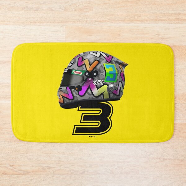 Item preview, Daniel Ricciardo - 2020 Helmet Number 3 designed and sold by JageOwen.