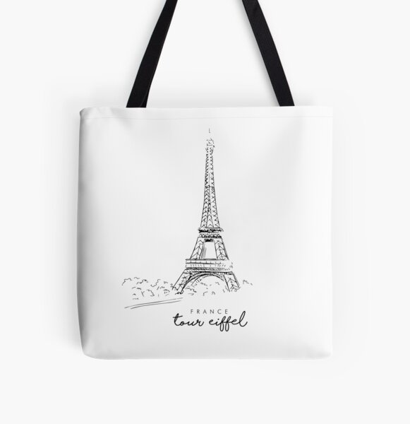 Item preview, Tour eiffel - France - Minimalist design - Draw lines  designed and sold by Tropical Blood.