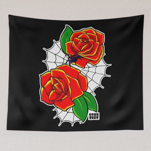 Item preview, Spider in Roses designed and sold by Jason Sorrell.