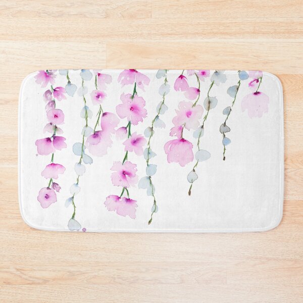 Item preview, Cherry Blossoms and Weeping Willow Branches designed and sold by Alisha Watercolors.