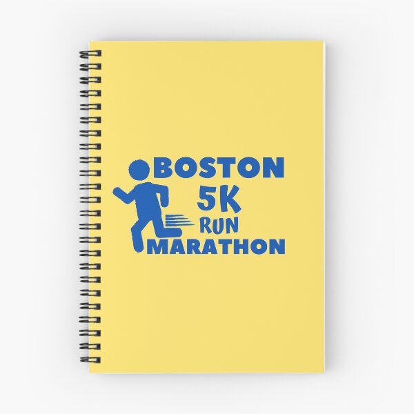 Item preview, Boston 5K Marathon - 10K, Full, Half Marathoner Gift, Runner's Gift, Running Gift,  Blue, Yellow designed and sold by RaceRunnerz-.
