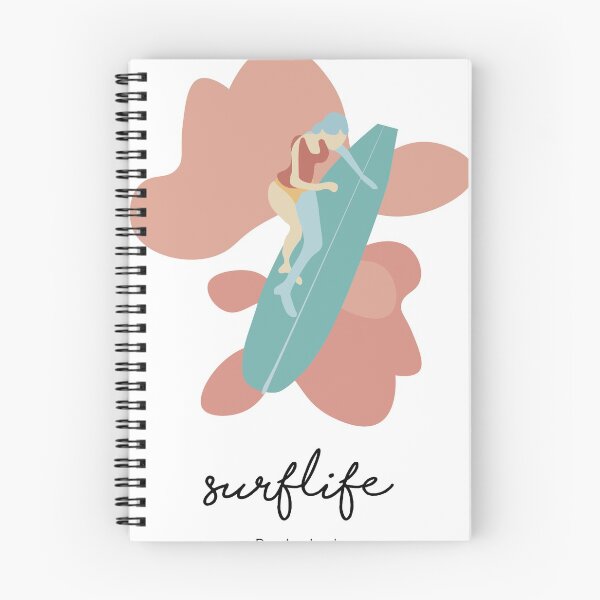 Item preview, Surf life - naif - draw - bali scenes  designed and sold by Tropical Blood.