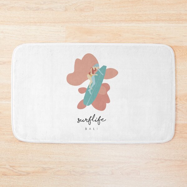 Item preview, Surf life - naif - draw - bali scenes  designed and sold by Tropical Blood.